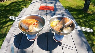 Catching and Cooking Montana's Own Western Slope Cutthroat Trout at Elk Lake Montana!