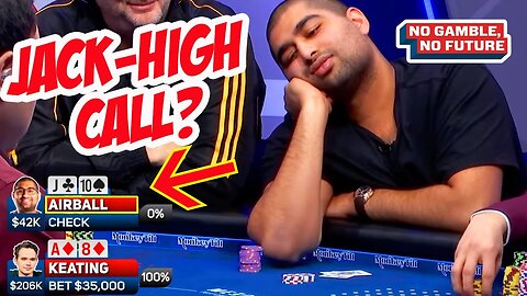 Is Alan Keating The Most Brilliant Cash Game Player?! [SICK MOVE] | NE ✅