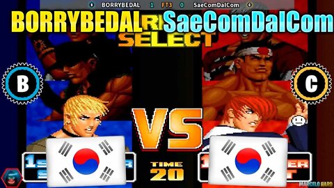 The King of Fighters '98 (BORRYBEDAL Vs. SaeComDaICom) [South Korea Vs. South Korea]