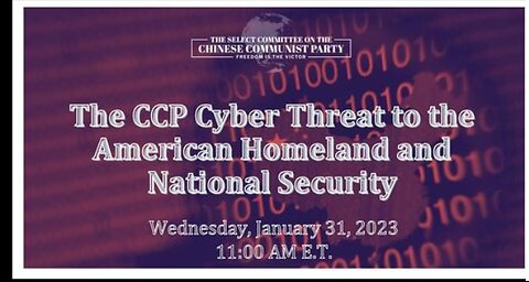 The CCP Cyber Threat to the American Homeland and National Security