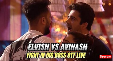 Elvish Yadav vs Avinash Big Boss Big Show on India #rumble