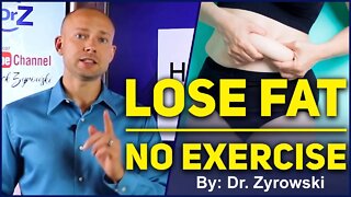 How To Lose Fat Naturally Without Exercise | Belly Fat Be Gone!