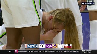 Rookie Juhasz Goes Through Concussion Protocol After Getting WHACKED | L.A. Sparks vs Minnesota Lynx