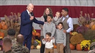Biden Tells Kid To Steal a Pumpkin