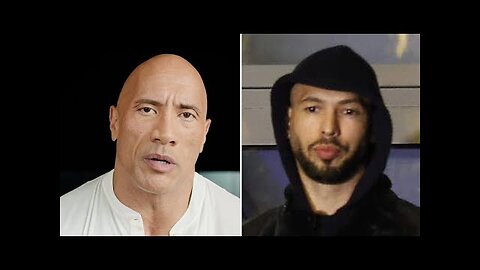 Dwayne Johnson REACTS to Andrew Tate Being Hospitalized