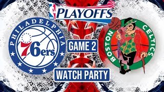 Join The Excitement: Philadelphia 76ers vs Boston Celtics game 2 RD2 Live Watch Party