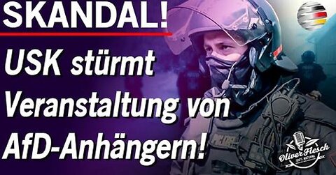 SKANDAL! USK stürmt Veranstaltung von AfD-Anhängern! | Tobias Teich (AfD Bayern) im Gespräch