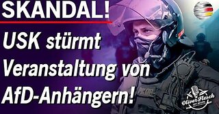 SKANDAL! USK stürmt Veranstaltung von AfD-Anhängern! | Tobias Teich (AfD Bayern) im Gespräch