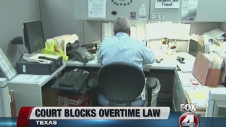 Federal court blocks overtime law