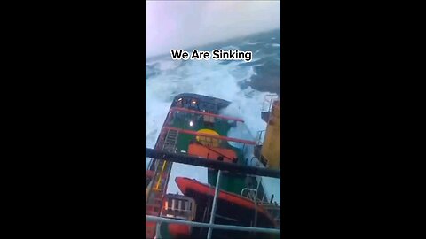 We Are Sinking #sinking #ship #waves