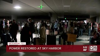 Travelers left in limbo following Sky Harbor power outage