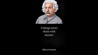 5 things never share with anyone ( albert Einstein ) #short #motivation #alberteinstein