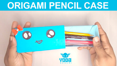 How To Make a Paper Pen Case - Easy And Step By Step Tutorial