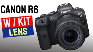 Canon R6 with the 24-105 Kit Lens for Vlogging