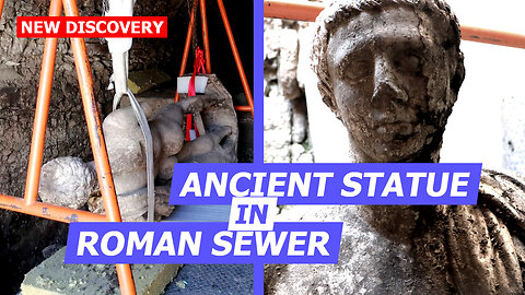 Greek God Statue Found in Ancient Roman Sewer in Heraclea Sintica
