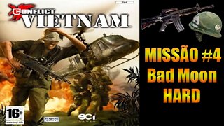 [PS2] - Conflict Vietnam - [Missão 4 - Bad Moon - Hard] - PT-BR - 60Fps - [HD]