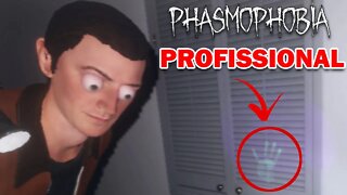 Jogando no modo Profissional com os Amigos - Phasmophobia