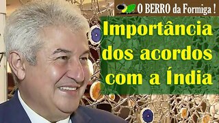 min Marcos Pontes explica a importância dos acordos com a Índia