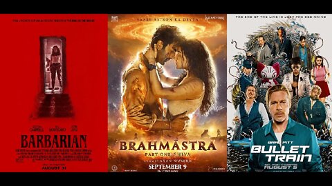 Barbarian, Brahmastra Part One: Shiva, Bullet Train = Box Office Movie Mashup