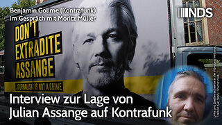 Interview zur Lage von Julian Assange auf Kontrafunk | Benjamin Gollme im Gespräch mit Moritz Müller