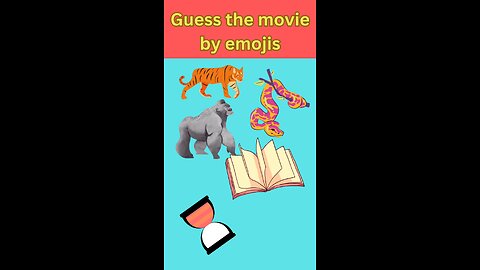 Guess the movie by emojis