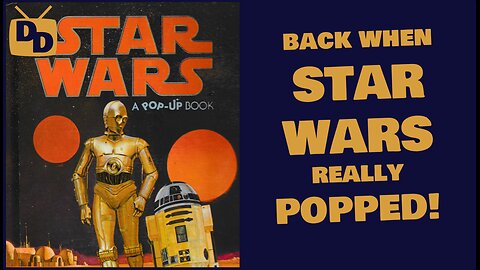 When STAR WARS really POPPED! | The Star Wars Trilogy Pop-Up Books | 1978 1980 1983