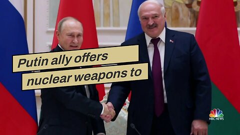 Putin ally offers nuclear weapons to any nation who helps Russia…