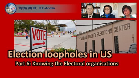 Election loopholes in US: how to identify and prevent Part 6: Knowing the Electoral organisations (Xiaomei Wang, Nanyang Li & Eric Zhang)