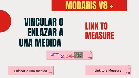 041- Tutorial Vincular/Enlazar a una medida en Lectra Modaris Expert