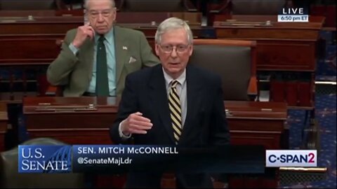 McConnell After Dems Block Relief Bill: “People Expect Us To Act…This Obstruction Achieves Nothing"
