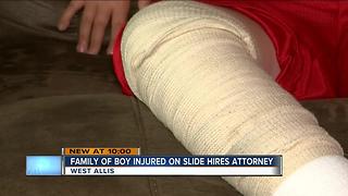 West Allis family prepared to take legal action for exploding slide