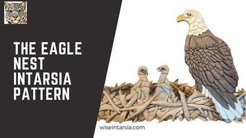 Shaping the Eagle Nest Intarsia Woodworking Pattern