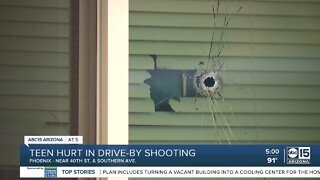 Teen hurt in drive-by shooting near 40th St and Southern