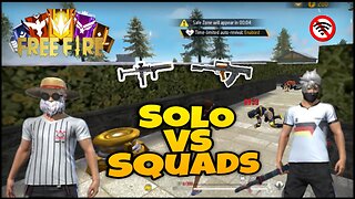 Solo vs Squad l Freefire!!