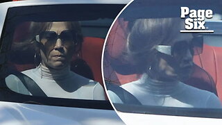 Jennifer Lopez grimaces during outing without Ben Affleck amid marital woes