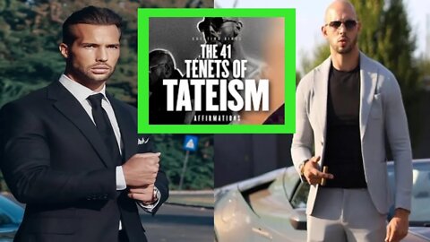 THE 41 TENETS OF TATEISM : ANDREW & TRISTAN TATE