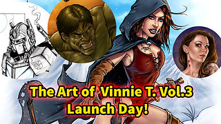 Art Book Volume 3 Launch Day! New Art Campaign is Live!