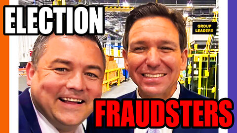 DeSantis Involved In Voting Machine Fraud Cover-Up