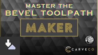 Bevel Carving Mastery in Carveco Maker: Elevate Your Projects!