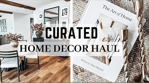 CURATED HOME DECOR HAUL || MCGEE & CO. I| AMAZON || TJMAXX I| 2023