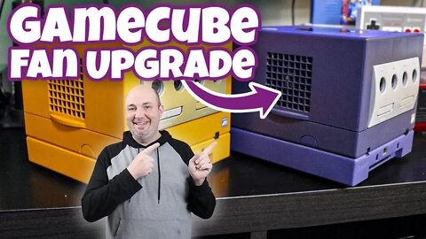 Make A Cooler Gamecube with Game-Tech.US Upgrade Fan Kit