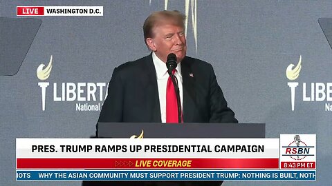 FULL SPEECH: President Trump Addresses Libertarian National Convention in D.C.