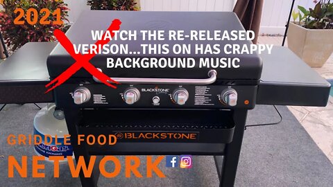 Crappy Background Music Consider Re-Released version 8/14 | 36'' Blackstone Griddle Culinary Series