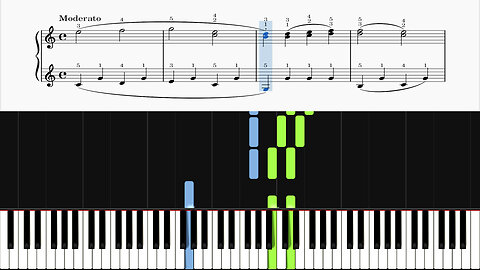 Carl Czerny - 100 Progressive Studies, Op. 139, No. 1 (Piano Tutorial)