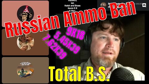 Russian Ammo Ban live hangout