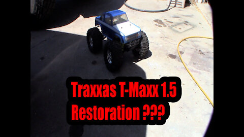 Traxxas T-Maxx Classic 1.5 Pro Restoration Or Smartech Magic Wheel Clone Early Classic Bronco Body