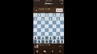 INTERMEDIATE BULLET CHESS GAMEPLAY - mistakes on one side, blunders on the other, quickening the end