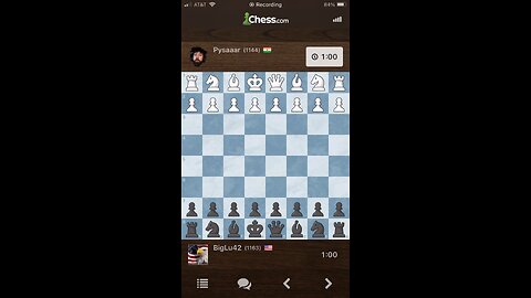 INTERMEDIATE BULLET CHESS GAMEPLAY - mistakes on one side, blunders on the other, quickening the end