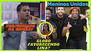 BBB 22 Ao Vivo; Globo Prejudica Arthur e Favorece Lina; Fora Lina Aumenta; Lucas Eliminado 77,56%