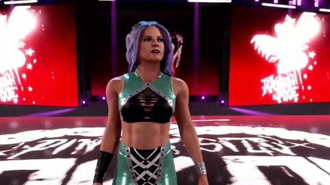 WWE 2k22 Candice LeRae Entrance